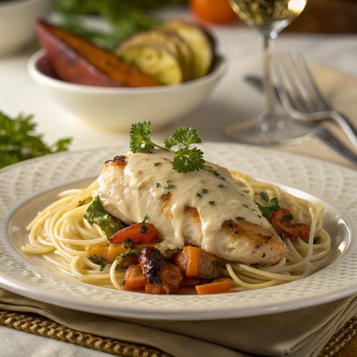 Creamy Asiago Chicken Recipe