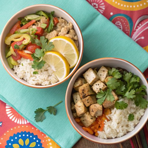 Mexican Street Corn Chicken Bowl Variations