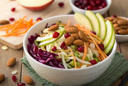 Thumbnail for Apple Cranberry Almond Coleslaw Recipe
