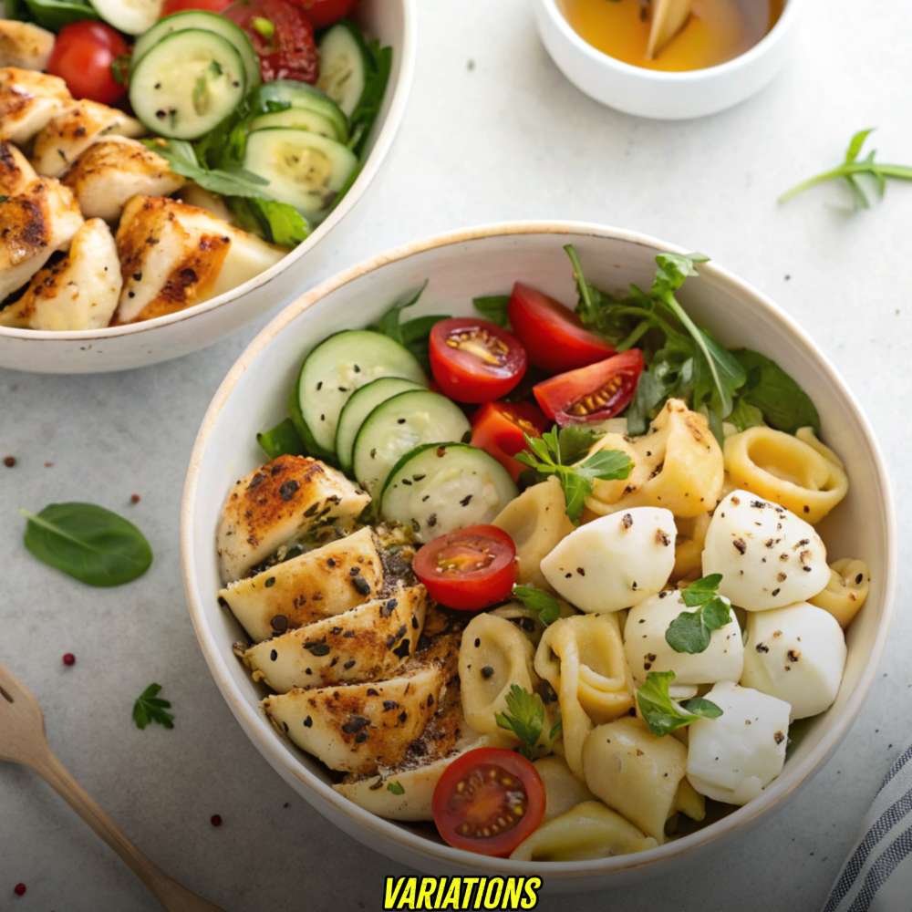 Serving Suggestions with Hot Honey Tortellini Pasta Salad