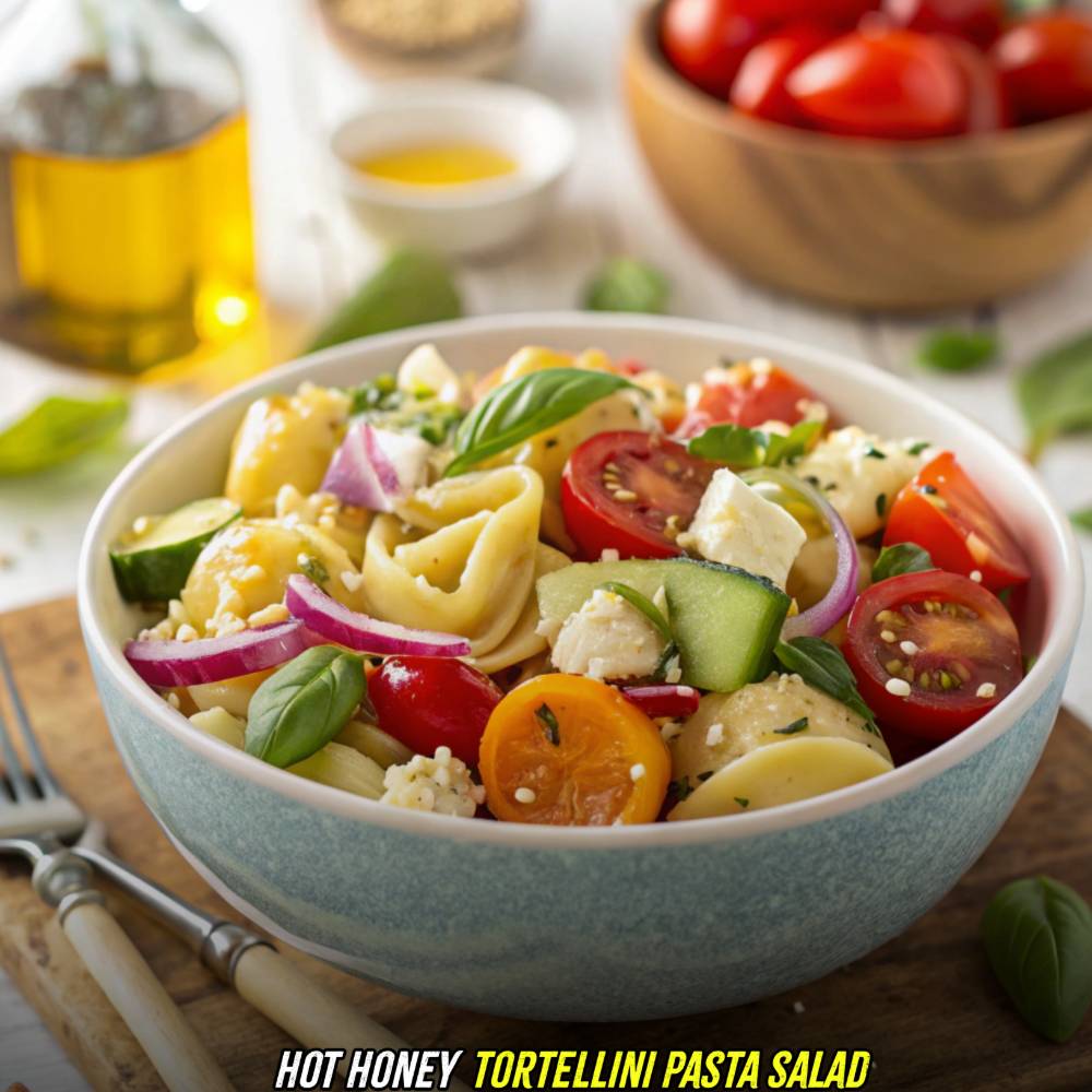 Thumbnail for Hot Honey Tortellini Pasta Salad