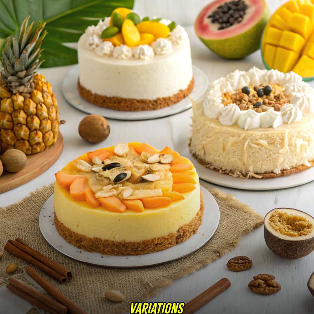 Mango Lassi Tres Leches Cake Variations