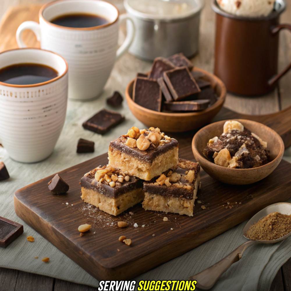 Serving Suggestions with Butterfinger Caramel Crunch Bars