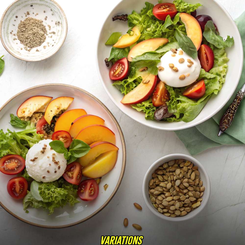 Balsamic Strawberry Caprese Salad Variations