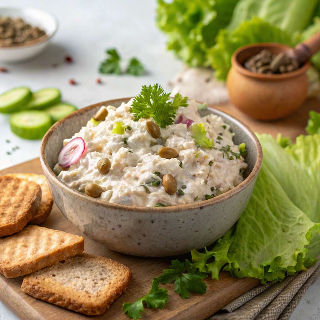 Thumbnail for Cottage Cheese Tuna Salad Recipe