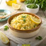 Greek Lemon Rice Recipe