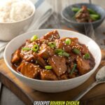 Crockpot Bourbon Chicken
